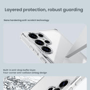 For Samsung Galaxy S25 Ultra 5G NILLKIN PC + TPU Phone Case(Transparent)