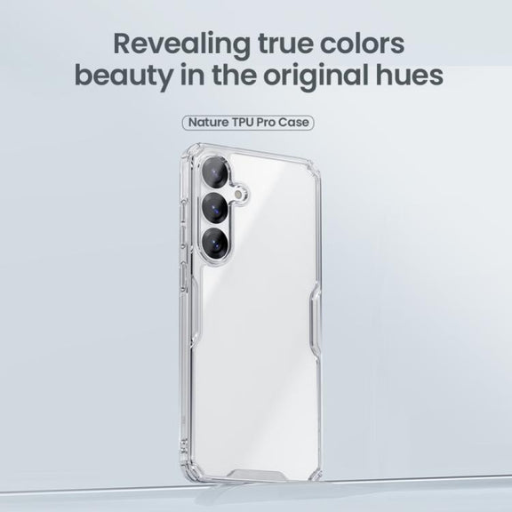 For Samsung Galaxy S25 5G NILLKIN PC + TPU Phone Case(Transparent)
