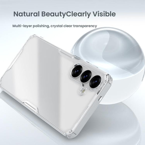 For Samsung Galaxy S25 5G NILLKIN PC + TPU Phone Case(Transparent)