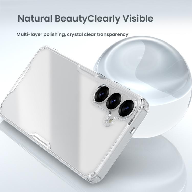 For Samsung Galaxy S25 5G NILLKIN PC + TPU Phone Case(Transparent)