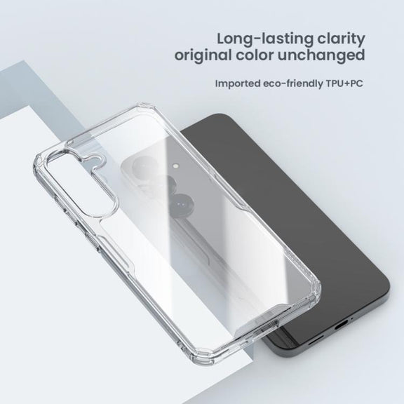 For Samsung Galaxy S25 5G NILLKIN PC + TPU Phone Case(Transparent)