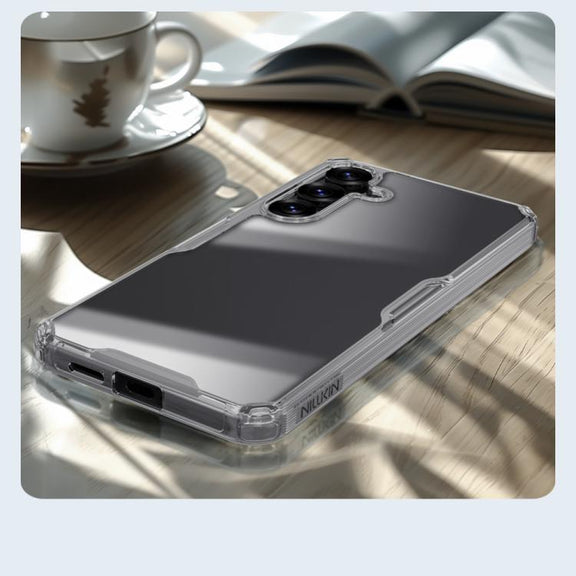 For Samsung Galaxy S25 5G NILLKIN PC + TPU Phone Case(Transparent)