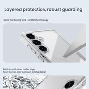 For Samsung Galaxy S25 5G NILLKIN PC + TPU Phone Case(Transparent)