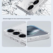 For Samsung Galaxy S25 5G NILLKIN PC + TPU Phone Case(Transparent)