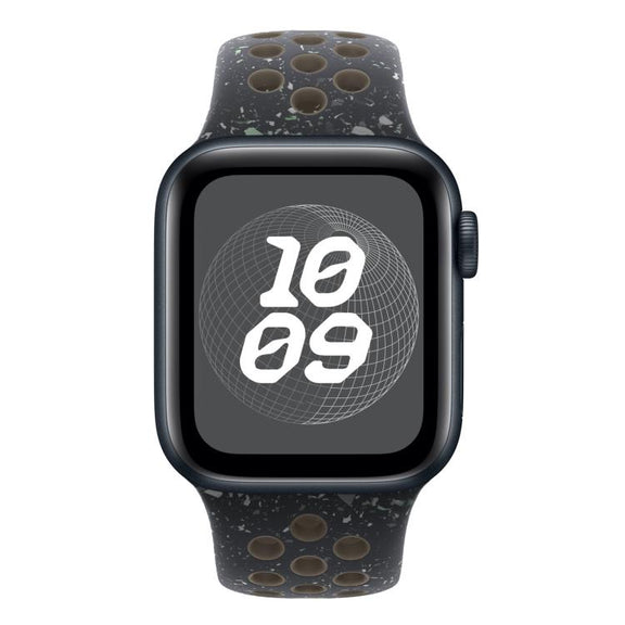 For Apple Watch 46mm / 49mm / 45mm / 44mm Coloful Silicone Watch Band(Midnight Black Brown)