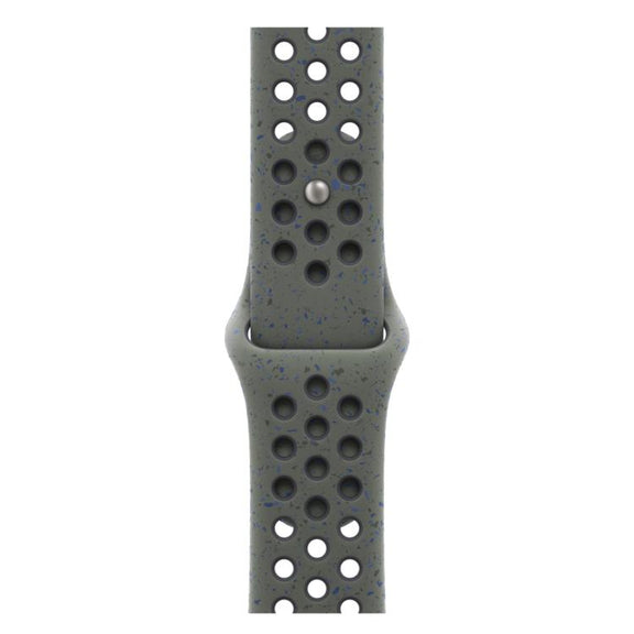 For Apple Watch 46mm / 49mm / 45mm / 44mm Coloful Silicone Watch Band(Midnight Green Black)