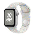 For Apple Watch 42mm / 41mm / 40mm / 38mm Coloful Silicone Watch Band(White Platinum) - free shipping - PMc TechLife - Order now!
