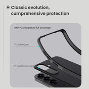 For Samsung Galaxy S25 5G NILLKIN Frosted Shield Pro Magnetic Phone Case(Black)