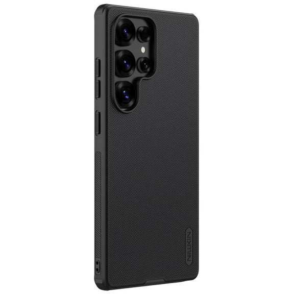 For Samsung Galaxy S25 Ultra 5G NILLKIN Frosted Shield Pro PC + TPU Phone Case(Black)