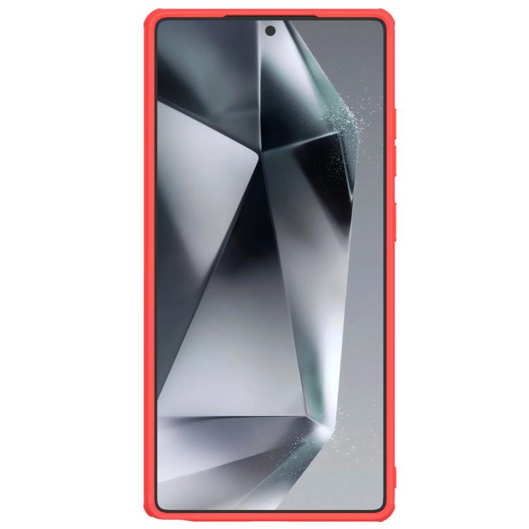 For Samsung Galaxy S25 Ultra 5G NILLKIN Frosted Shield Pro PC + TPU Phone Case(Red)