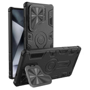For Samsung Galaxy S25 Ultra 5G NILLKIN Black Rhino Prop PC Phone Case(Black)