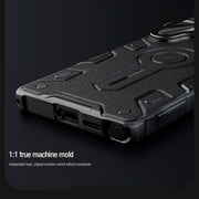 For Samsung Galaxy S25 Ultra 5G NILLKIN Black Rhino Prop PC Phone Case(Blue)