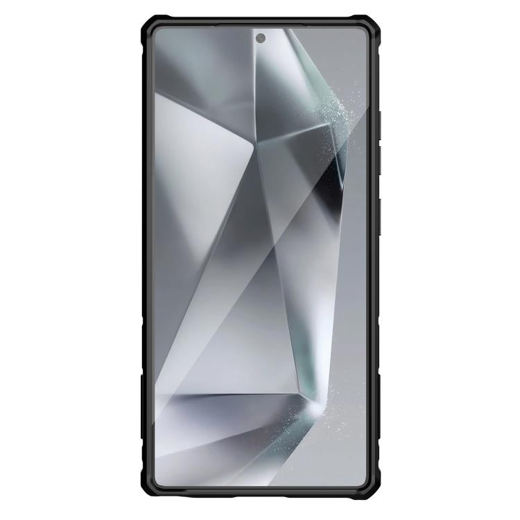 For Samsung Galaxy S25 Ultra 5G NILLKIN Black Rhino Prop PC Phone Case(Blue)