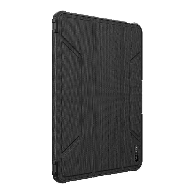 For iPad Air 11 2024 / 2025 NILLKIN Bumper Pro Folding Style Tablet Leather Case(Black)