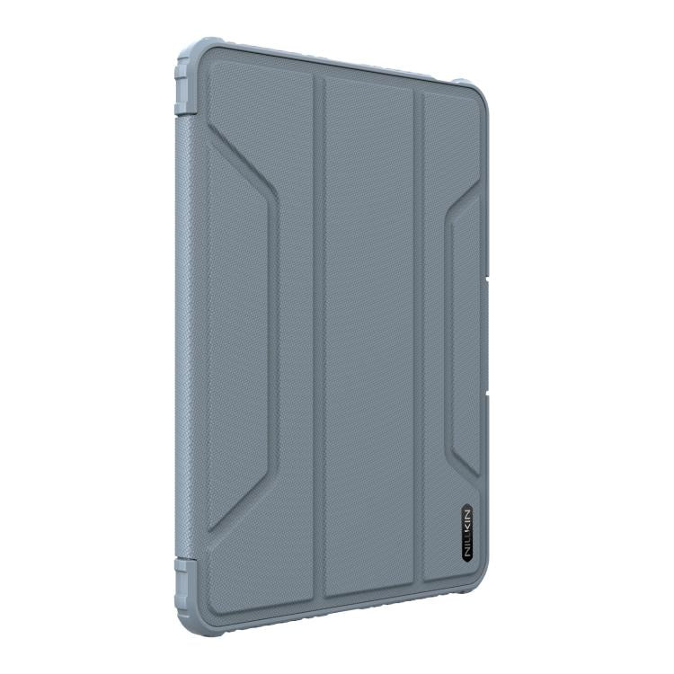 For iPad Air 11 2024 / 2025 NILLKIN Bumper Pro Folding Style Tablet Leather Case(Grey)