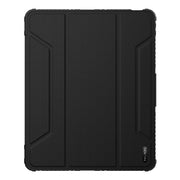 For iPad Air 13 2024 / 2025 NILLKIN Bumper Pro Folding Style Tablet Leather Case(Black)
