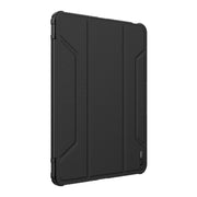 For iPad Air 13 2024 / 2025 NILLKIN Bumper Pro Folding Style Tablet Leather Case(Black)