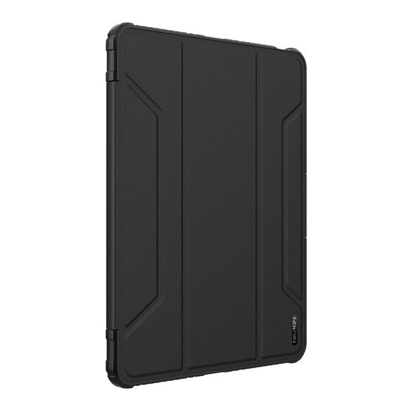 For iPad Air 13 2024 / 2025 NILLKIN Bumper Pro Folding Style Tablet Leather Case(Black)