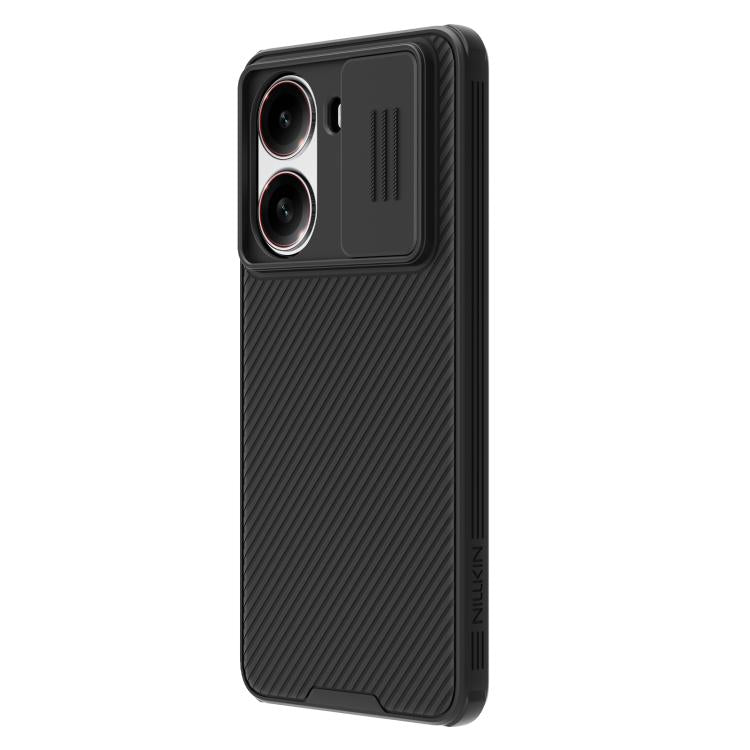 For Redmi Turbo 4 NILLKIN CamShield Pro Magnetic PC Phone Case(Black)