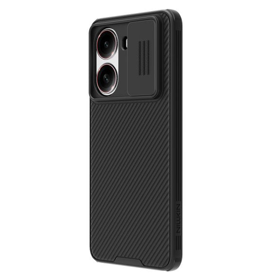 For Redmi Turbo 4 NILLKIN CamShield Pro Magnetic PC Phone Case(Black)