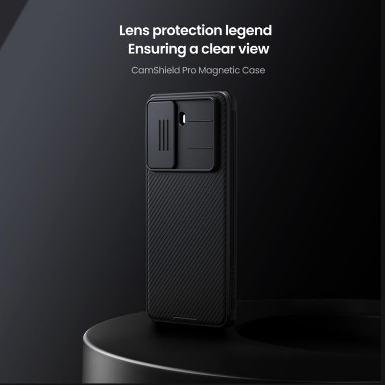 For Redmi Turbo 4 NILLKIN CamShield Pro Magnetic PC Phone Case(Black)