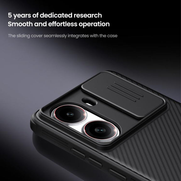 For Redmi Turbo 4 NILLKIN CamShield Pro Magnetic PC Phone Case(Black)