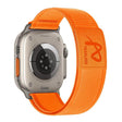 For Apple Watch 46mm / 49mm / 45mm / 44mm Fearless Trail Loop Nylon Band(Orange) - Watch Bands by PMc TechLife | Online Shopping South Africa | PMc TechLife | Buy Now Pay Later Mobicred