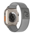 For Apple Watch 42mm / 41mm / 40mm / 38mm Fearless Trail Loop Nylon Band(Grey) - free shipping - PMc TechLife - Order now!