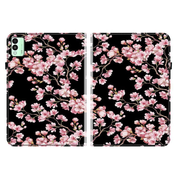For Tecno Megapad 11 Crystal Texture Painted Leather Tablet Case(Plum Bossom)