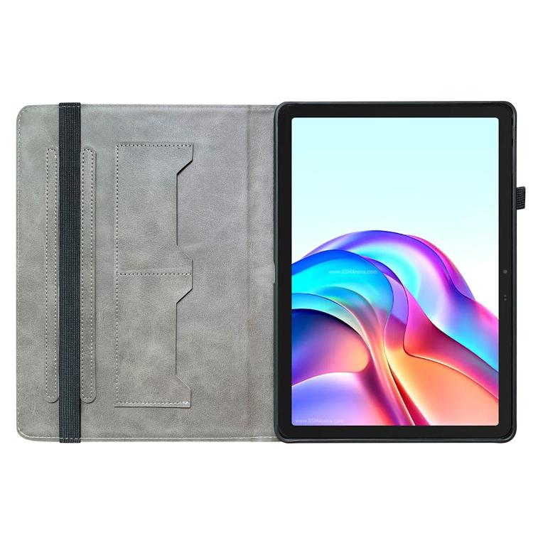 For Tecno Megapad 11 Crystal Texture Painted Leather Tablet Case(Plum Bossom)