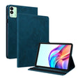 For Tecno Megapad 11 Butterfly Flower Embossed Leather Tablet Case(Blue) - Others by PMC TechLife | Online Shopping South Africa | PMC TechLife | Buy Now Pay Later Mobicred