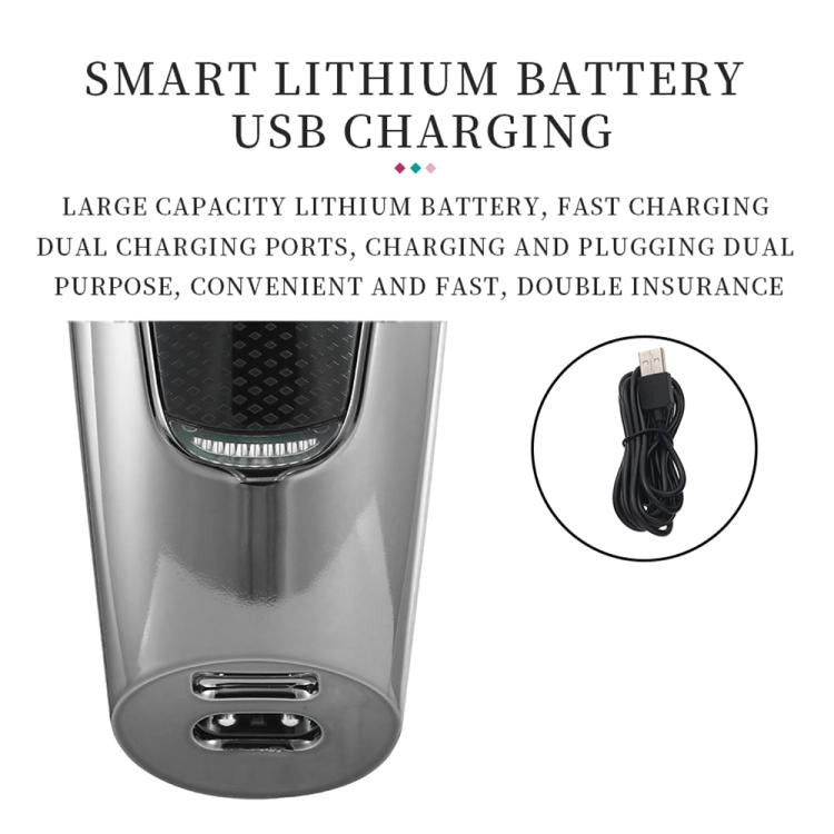 VGR V-070 10W USB 2-gears Electric Hair Clipper(Black)