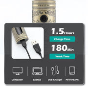 VGR V-106 6-in-1 Digital Display Electric Hair Clipper Kit(Gold)