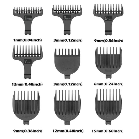 VGR V-106 6-in-1 Digital Display Electric Hair Clipper Kit(Gold)