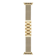For Apple Watch 42mm / 41mm / 40mm / 38mm 6-Chain Stainless Steel Watch Band(Gold)