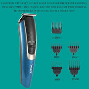 VGR V-172 10W Multifunctional USB Electric Hair Clipper(Blue)
