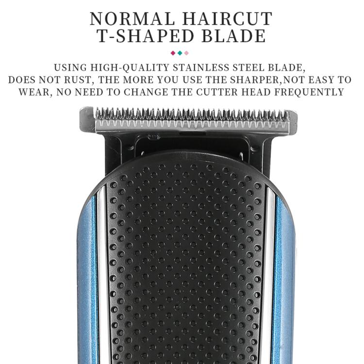 VGR V-172 10W Multifunctional USB Electric Hair Clipper(Blue)