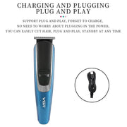 VGR V-172 10W Multifunctional USB Electric Hair Clipper(Blue)
