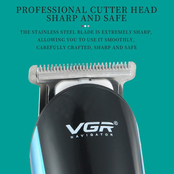 VGR V-172 10W Multifunctional USB Electric Hair Clipper(Blue)