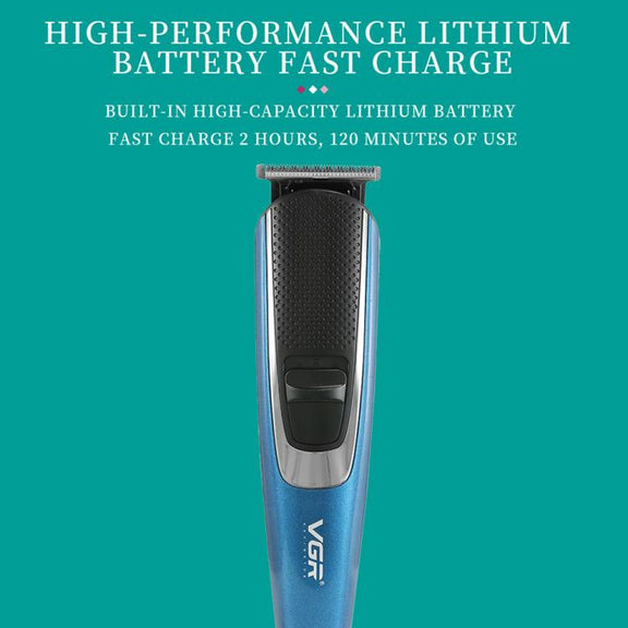 VGR V-172 10W Multifunctional USB Electric Hair Clipper(Blue)