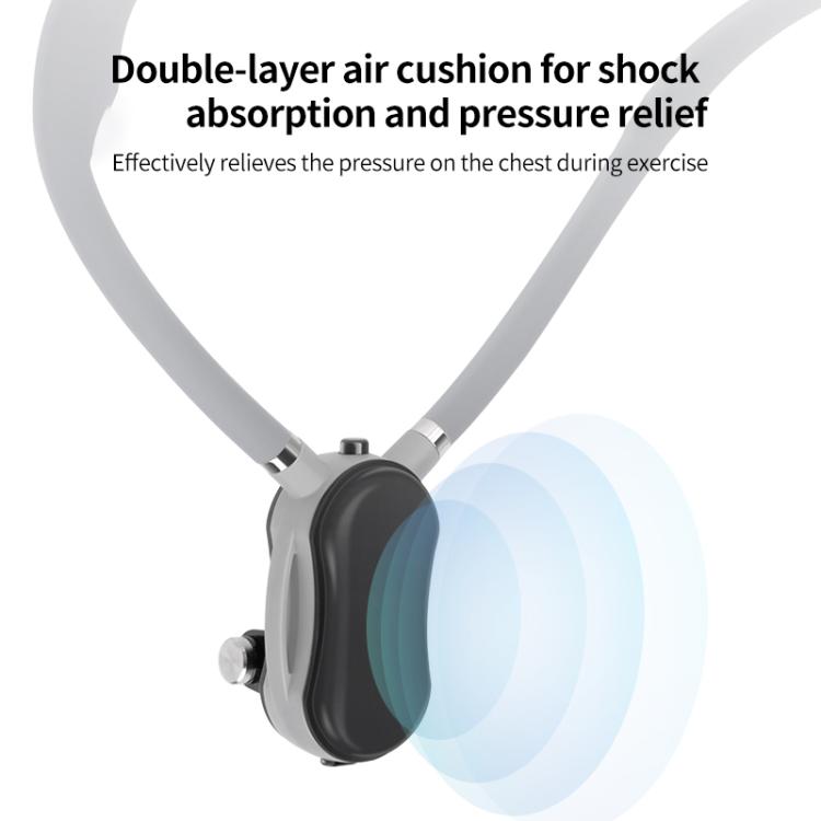 Magnetic Neck Mount Anti-shake Bracket, Type:7 in 1 Phone Clamp with Remote