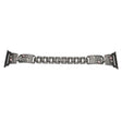 For Apple Watch 46mm / 49mm / 45mm / 44mm Colored Diamond Cat Stainless Steel Watch Band(Black) - Watch Bands by PMc TechLife | Online Shopping South Africa | PMc TechLife | Buy Now Pay Later Mobicred
