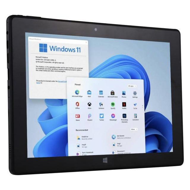 HONGSAMDE 10.1 inch 2 in 1 Tablet PC, 12GB+128GB, Windows 11, Intel Celeron J4105 Quad Core No Keyboard(EU Plug)