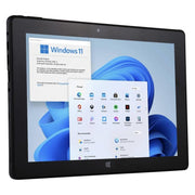HONGSAMDE 10.1 inch 2 in 1 Tablet PC, 12GB+128GB, Windows 11, Intel Celeron J4105 Quad Core No Keyboard(EU Plug)