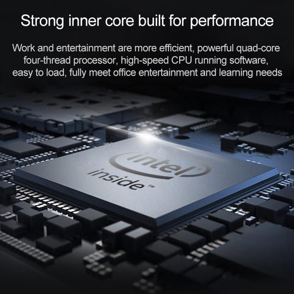 HONGSAMDE 10.1 inch 2 in 1 Tablet PC, 12GB+128GB, Windows 11, Intel Celeron J4105 Quad Core No Keyboard(EU Plug)