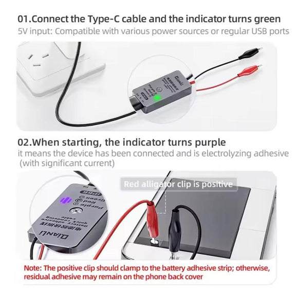 Qianli iP66 Battery Adhesive Quick Removing Cable for iPhone
