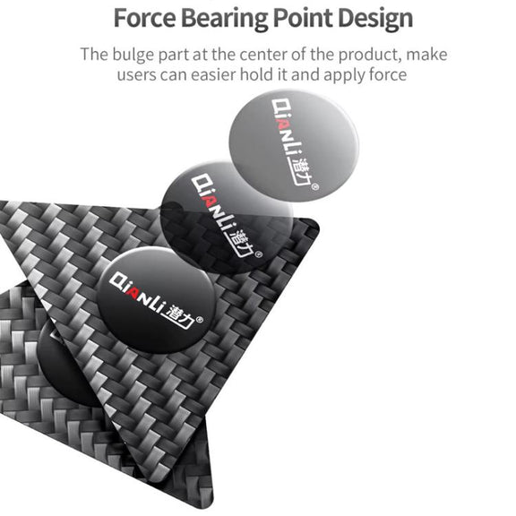Qianli High Toughness Multifunctional Carbon Fiber Prying Tool Business Card Shaped