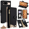 For Google Pixel 8 Crossbody Chain Fishtail Litchi Leather Phone Case(Black) - free shipping - PMC TechLife - Order now!