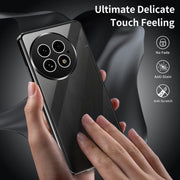 For OnePlus 13 Magnetic HD Tempered Glass Phone Case(Black)
