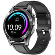H9 1.43 inch Leather Strap ECG Smart Watch Supports Bluetooth Calls/Smart Voice Assistant(Black) - free shipping - PMC TechLife - Order now!